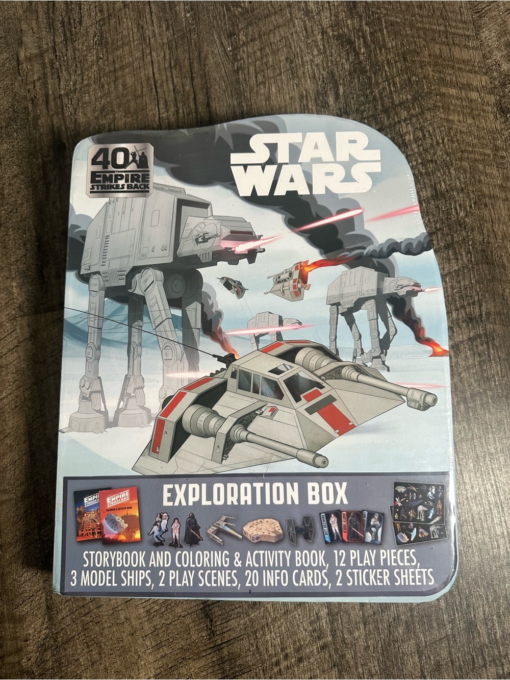 Star Wars Exploration Box - Light Blue, Gray, Red Artwork